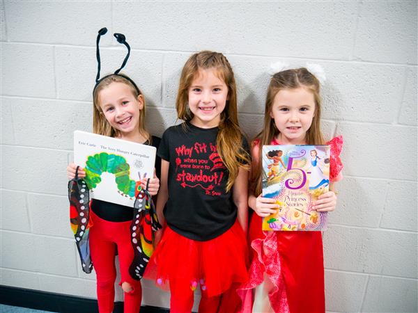 Students dressed as Book Characters
